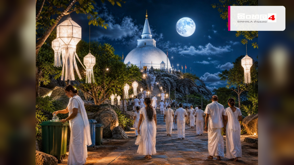පොසොන් වන්දනාවේදී පරිසරය සුරැකීම සැමගේ වගකීමක්