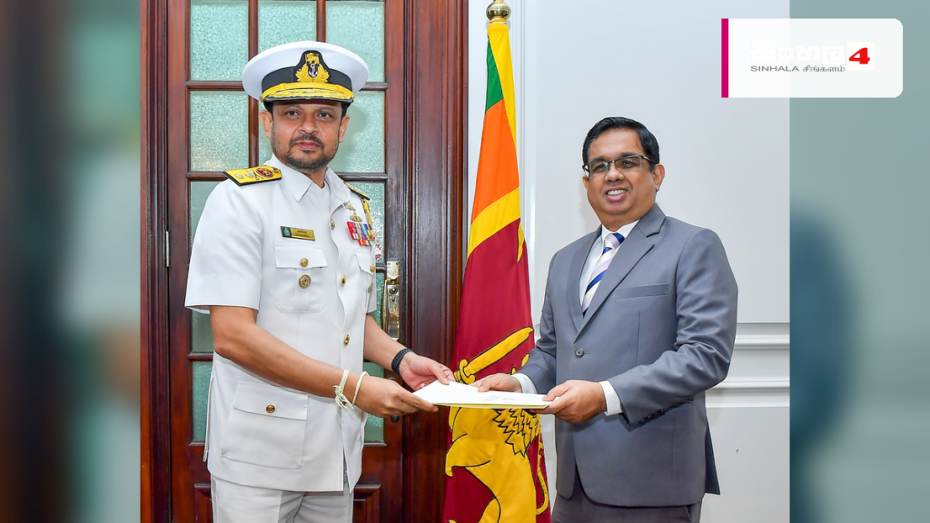 ශ්‍රී ලංකා නාවික හමුදාවේ නවපති ලෙස වයිස් අද්මිරාල් ඩේමියන් ප්‍රනාන්දු පත් කෙරේ