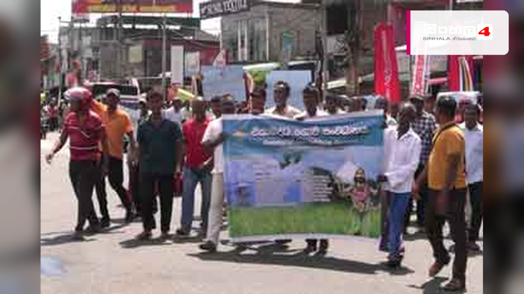 සාධාරණ වී මිලක් ඉල්ලා රඹෑව මංසන්දියේදී විරෝධතාවක් සාධාරණ වී මිලක් ඉල්ලා රඹෑව මංසන්දියේදී විරෝධතාවක්
