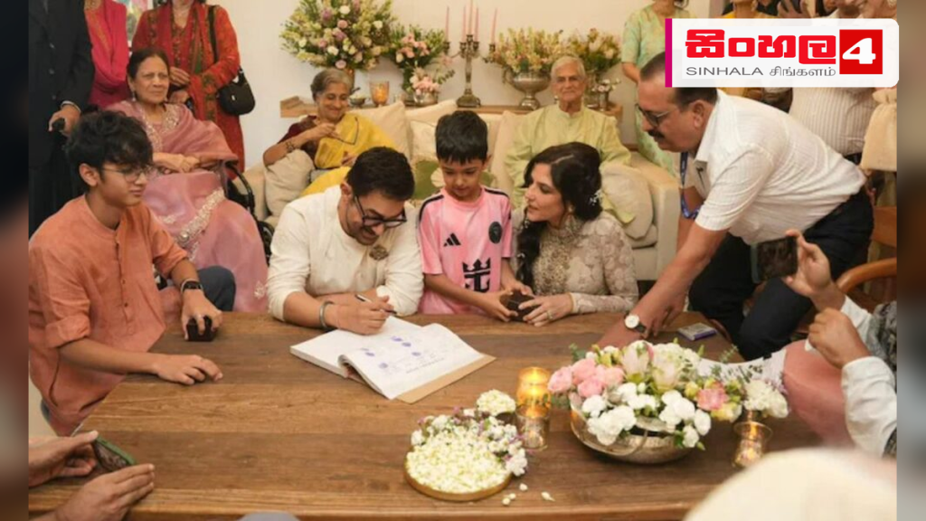 බොලිවුඩ් සුපිරි නළු අමීර් ඛාන් යළි විවාහ දිවියට