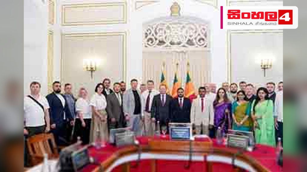 රුසියානු ව්‍යාපාරික දූත පිරිසක් ශ්‍රී ලංකාවේ සංචාරයක