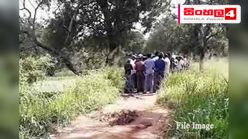 ගල්කිරියාගම බළලු වැව බැම්ම මත තිබී පුද්ගල මළ සිරුරක් හමුවෙයි ගල්කිරියාගම බළලු වැව බැම්ම මත තිබී පුද්ගල මළ සිරුරක් හමුවෙයි