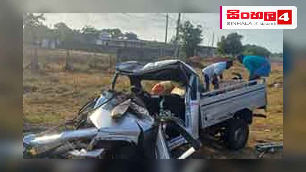 වවුනියාවේදී කැබ් රථයක් ගසක ගැටීමෙන් දෙදෙනෙකු මරුට