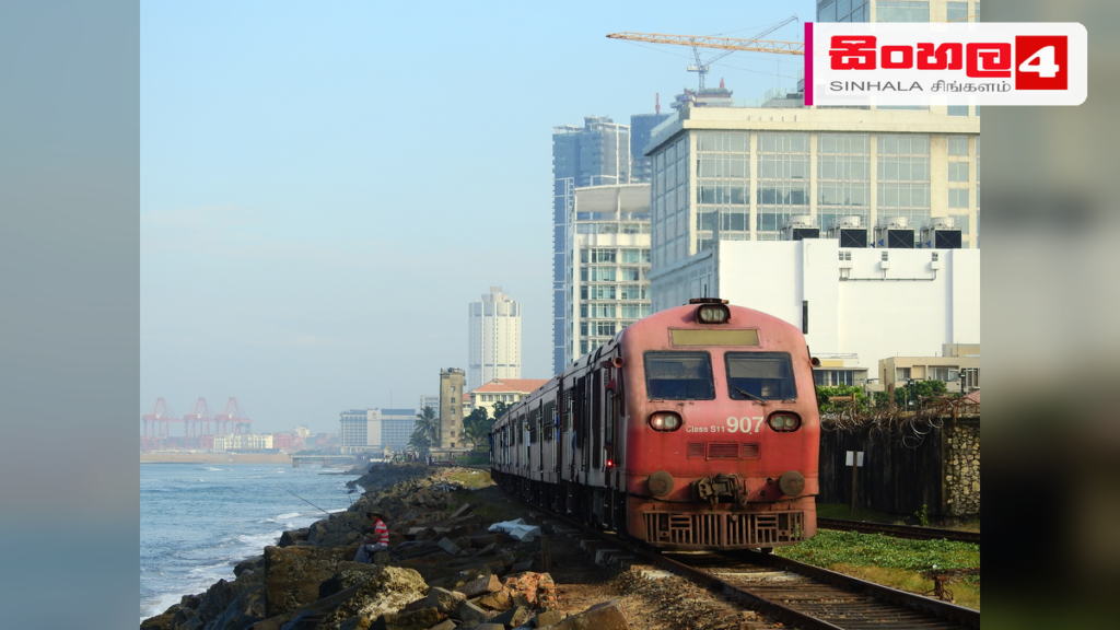 මුහුදුබඩ දුම්රිය මාර්ගයේ ගමනාගමනයට බාධා