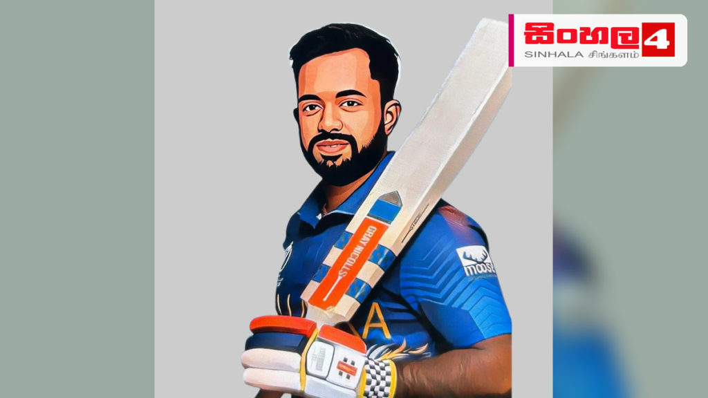 Headline: ICC එක්දින පිතිකරණ ශ්‍රේණිගත කිරීම්වල චරිත් අසලංක පෙරමුණට Intended image subject: Charith Asalanka batting Story summary: ශ්‍රී ලංකා ක්‍රිකට් කණ්ඩායමේ ප්‍රවේගකාරී පිතිකරු