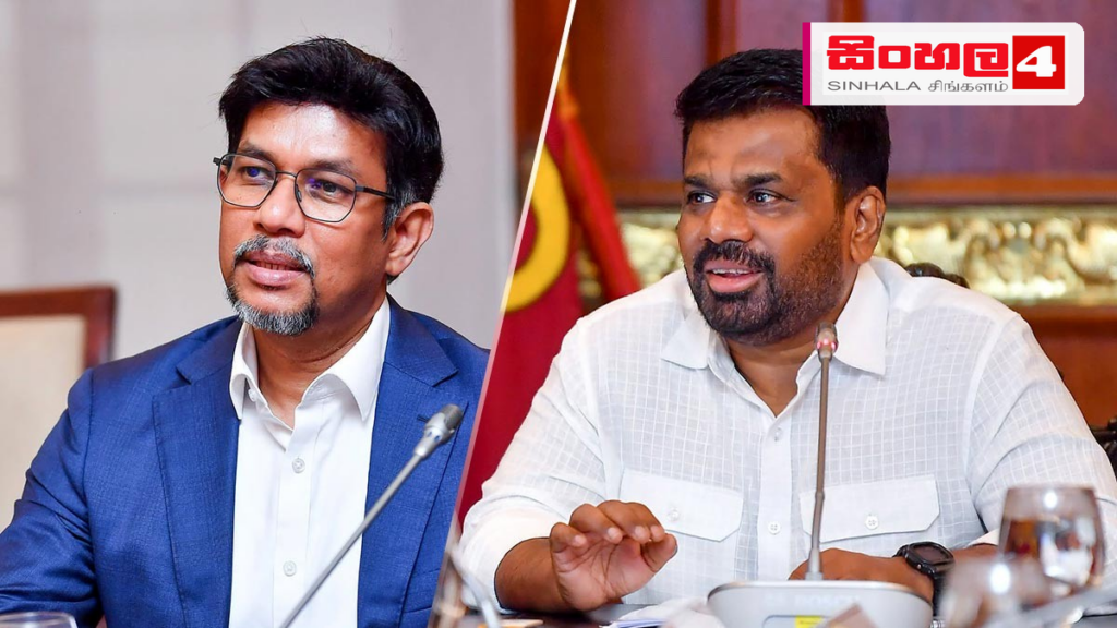 Headline: ශ්‍රී ලංකාවේ ප්‍රථම ඩිජිටල් හැඳුනුම්පත වසර අවසානයේදී Intended image subject: President Anura Kumara Dissanayake at a meeting Story summary: ශ්‍රී ලංකාවේ පළමු ඩිජිටල් ජාති