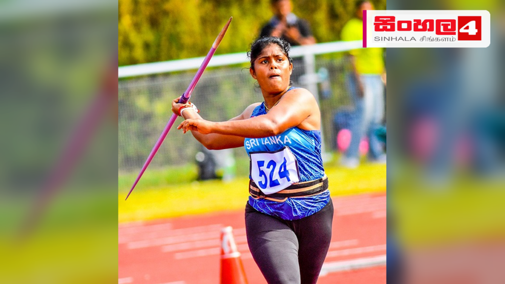 Headline: ඉන්දීය තරගාවලියේදී දිල්හානි සහ සුමේධ ශ්‍රී ලංකාවට පදක්කම් ගෙනෙයි Intended image subject: Dilhani Lekamge and Sumeda Ranasinghe Story summary: ඉන්දියාවේ ඔඩිෂාහි පැවති මලල