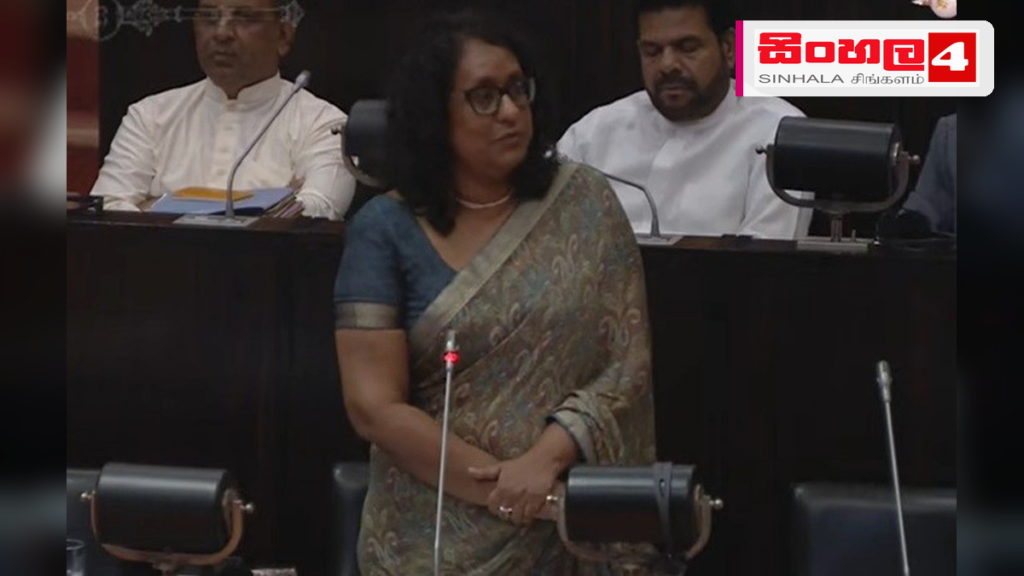 දූෂණ විරෝධී සංශෝධන පනත් කෙටුම්පත පාර්ලිමේන්තුවට ඉදිරිපත් කෙරේ Headline: දූෂණ විරෝධී සංශෝධන පනත් කෙටුම්පත පාර්ලිමේන්තුවට ඉදිරිපත් කෙරේ Intended image subject: Prime Minister Dr. Harini Amarasuriya in Parliament Story summary: ශ්රී ලංකාවේ දූෂණ