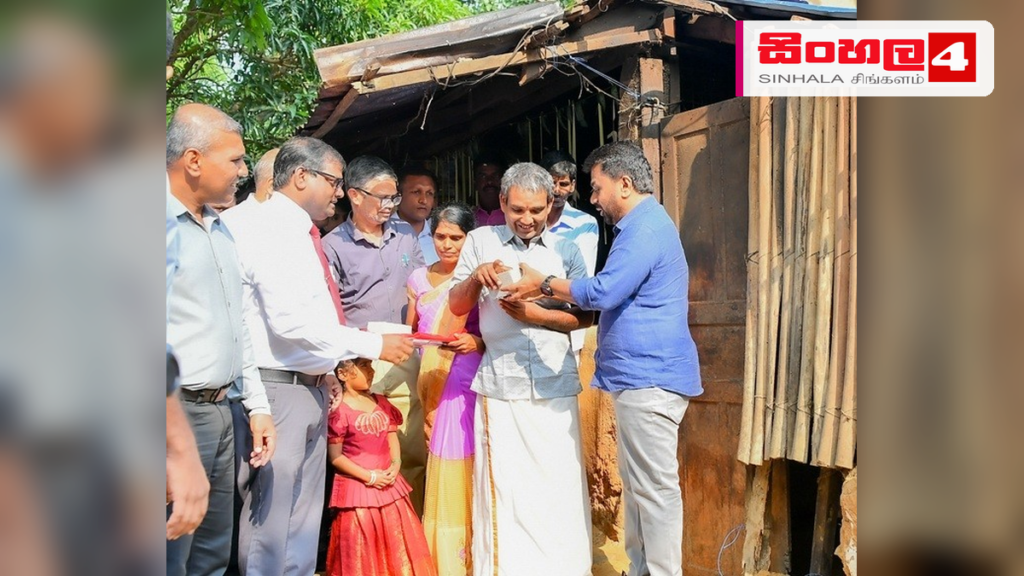 බණ්ඩාරවෙල ‘නවෝදයාපුර’ නිවාස ව්යාපෘතිය ජනතා අයිතියට Headline: බණ්ඩාරවෙල 'නවෝදයාපුර' නිවාස ව්යාපෘතිය ජනතා අයිතියට Intended image subject: President Anura Kumara Dissanayake at a housing project opening Story summary: බණ්ඩාරවෙල පූනාග