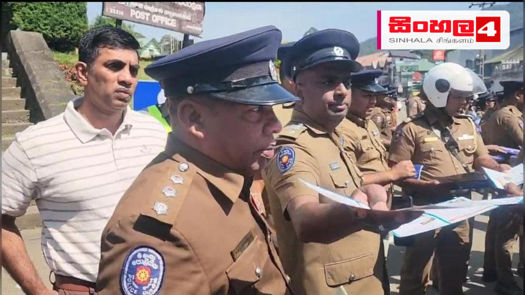 Headline: නුවරඑළියේ පවුල් ආරවුලක් දුරදිග ගොස් බිරිඳ ඝාතනය කෙරේ Intended image subject: Nuwara Eliya Police station or general scene of Nuwara Eliya Story summary: නුවරඑළිය, ලවර්ස්ල