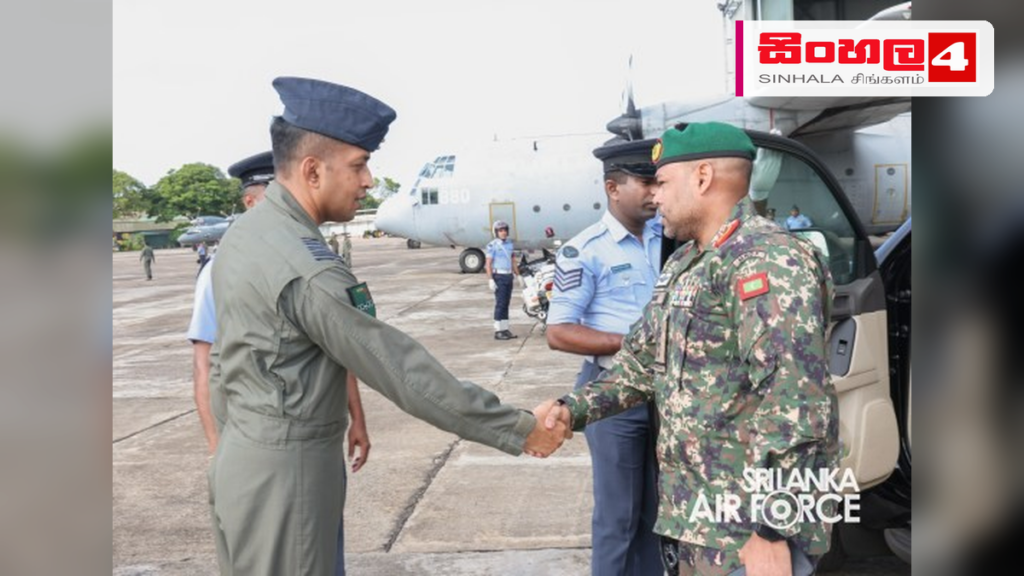 Headline: ශ්‍රී ලංකා ගුවන් හමුදාවේ 'ඇට්ලස් ඒන්ජල් - II' ඒකාබද්ධ අභ්‍යාසය කටුනායකදී ඇරඹේ Intended image subject: SLAF Base Katunayake military exercise inauguration Story summary: ශ