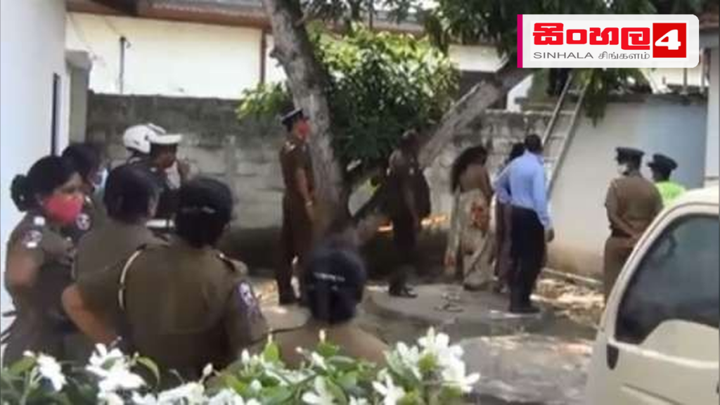 Headline: මාදම්පේදී 13 හැවිරිදි දැරියක් අපයෝජනය කළ 20 හැවිරිදි තරුණයෙක් අත්අඩංගුවට Intended image subject: Madampa police station or court scene Story summary: මාදම්පේ ප්‍රදේශයේදී