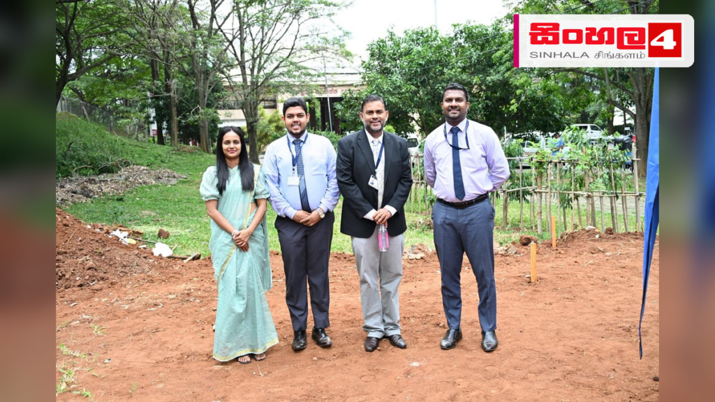 Headline: කළුතර ශික්ෂණ රෝහලට නව පිළිකා ප්‍රතිකාර ඒකකයක්: 'ප්‍රාර්ථනා පියස'ට මුල්ගල තැබේ Intended image subject: Foundation stone laying ceremony of Prarthana Piyasa cancer unit at