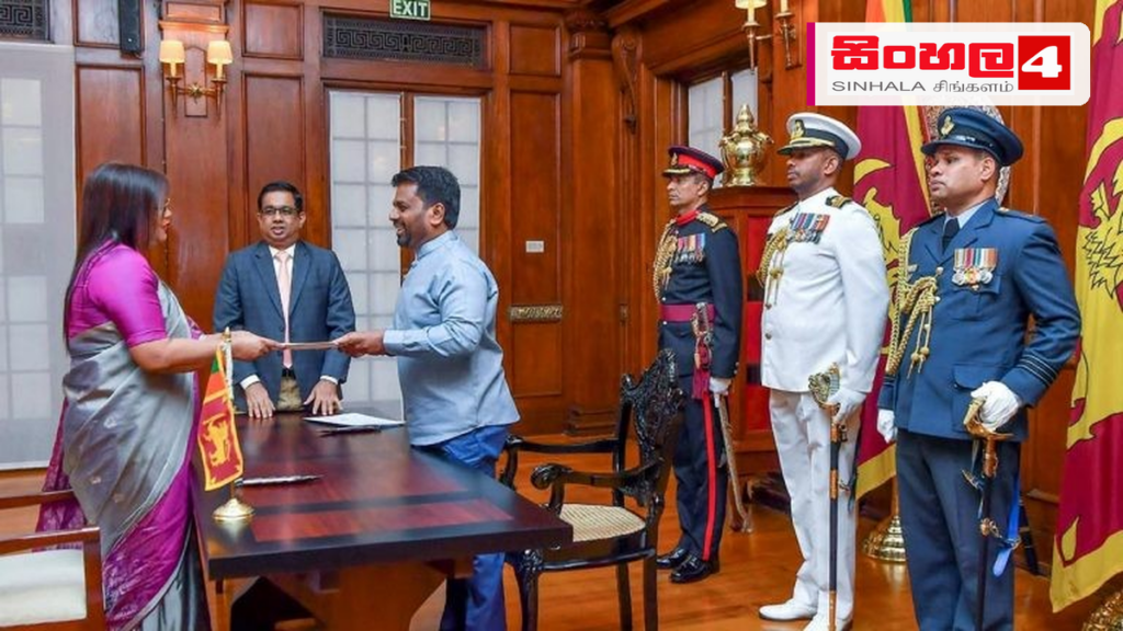 Headline: අභියාචනාධිකරණ විනිසුරුවරියක් ලෙස සජීවනී තිල්කා ලක්මාලි දිවුරුම් දෙයි Intended image subject: Sajeevani Thilka Lakmali Karunanayake Story summary: අභියාචනාධිකරණ විනිසුරුවර