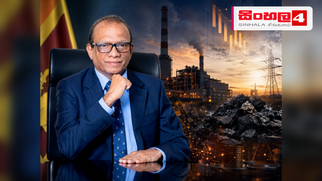 Headline: විදුලි කප්පාදුවක් සිදු නොවන බව බලශක්ති අමාත්‍යවරයා පවසයි Intended image subject: Minister Anura Karunathilake at Lakvijaya Power Station Story summary: රට තුළ විදුලි කප්ප