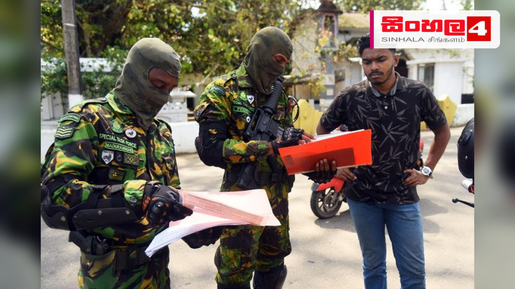 Headline: කළුබෝවිල අවිශ්කගේ ප්‍රධාන ගෝලයා අයිස් මත්ද්‍රව්‍ය සමඟ කොටුවෙයි Intended image subject: Police special task force officers conducting a drug raid Story summary: සංවිධානාත්
