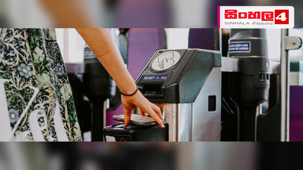 දුම්රිය ප්රවේශපත්ර දැන් අන්තර්ජාලය හරහා ලබාගත හැකියි Headline: දුම්රිය ප්රවේශපත්ර දැන් අන්තර්ජාලය හරහා ලබාගත හැකියි Intended image subject: Sri Lanka Railway train ticket counter or digital booking interface Story summary: දුම්රිය