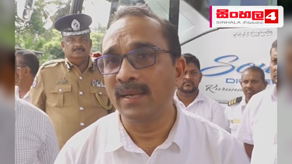 Headline: මගී ප්‍රවාහන වාහන සඳහා දැඩි මාර්ග නීති සහ නව සහතික කිරීමේ ක්‍රියාවලියක් Intended image subject: Bimal Rathnayake speaking at an event Story summary: මගී ප්‍රවාහන වාහනවල ආ