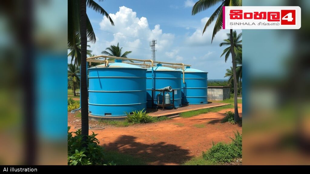 තන්තිරිමලේ කිව්ලේකඩ ජනතාවට පිරිසිදු පානීය ජලය ලබාදීමට නව ජල පිරිපහදු මධ්යස්ථානයක් Headline: තන්තිරිමලේ කිව්ලේකඩ ජනතාවට පිරිසිදු පානීය ජලය ලබාදීමට නව ජල පිරිපහදු මධ්යස්ථානයක් Intended image subject: Sri Lanka Navy water purification plant Story summary: අනුරාධපු